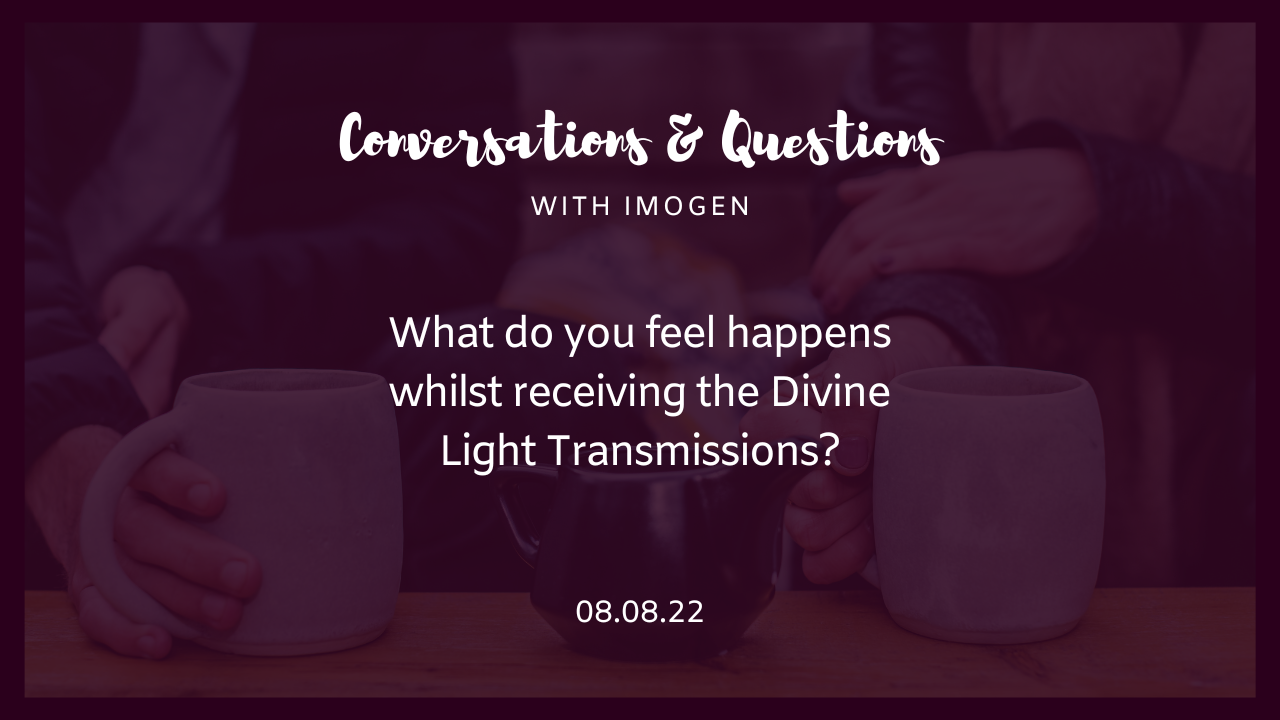 Read more about the article Conversations & Questions: 08/08/22
